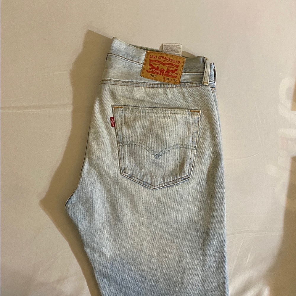 Like New Mens Original Ripped Levis 501